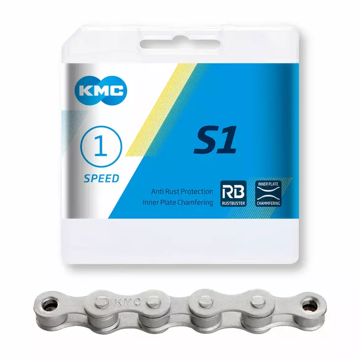 Ketju 1-V Kmc S1 Rb, 1/2 X 1/8", 112L - POLKUPYÖRÄN KETJUT VAKIO - BS1WRB112 - 1