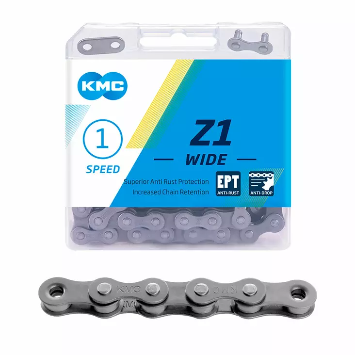 Ketju 1-V Kmc Z1X Wide Ept, 1/2 X 1/8", 112L - POLKUPYÖRÄN KETJUT VAKIO - BZ1WEP112 - 1