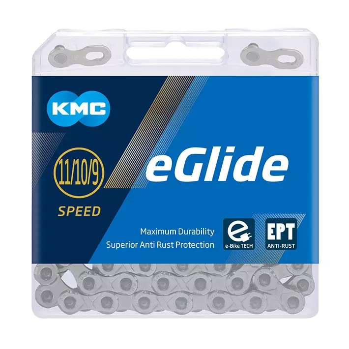 KETJU KMC EGLIDE TURBO EPT CUES X 132L - KETJUT 9-VAIHTEISIIN POLKUPYÖRIIN - BEGLIEP32 - 1