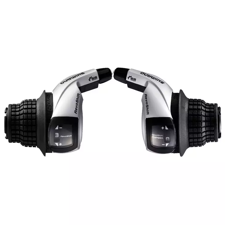 Kiertovaihdekahva pari, shimano sl-rs45, 3v vasen ja 8v oikea - POLKUPYÖRÄN VAIHDEVIVUT - 61372 - 1