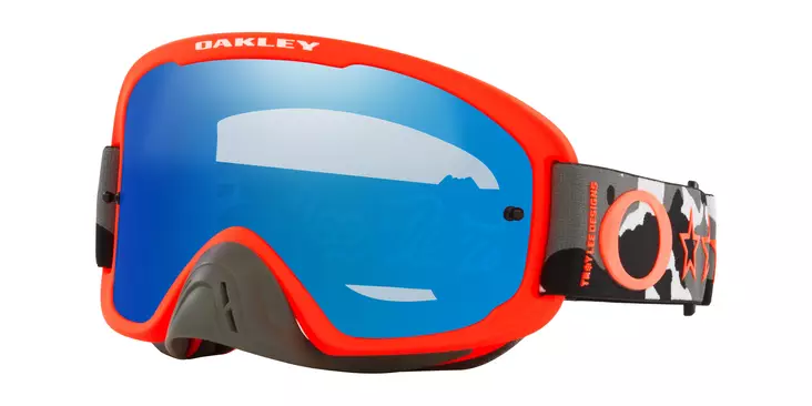 Oakley goggles o frame 2.0 pro mx tld black camo black ice iridium - Aurinkolasit ja Ajolasit - 670-7115-42 - 1