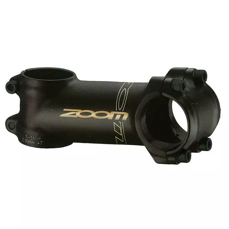 Ohjainkannatin Zoom, 80Mm/31,8, 7Ast. Nousu, Alumiini Musta - POLKUPYÖRÄN OHJAINKANNATTIMET - 68042 - 1