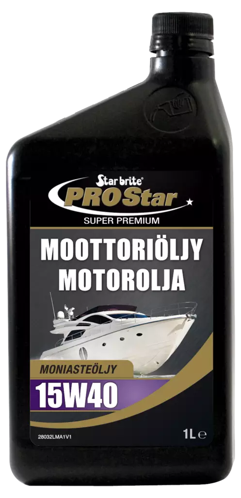 Pro Star 4-Tahti Moottoriöljy 15w40 1l - MOOTTORIÖLJYT - 136-28032 - 1