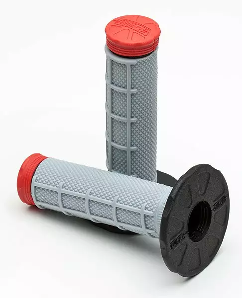 Pro Taper Grip Tri-Density ½ Waffle Red/Grey - CROSSIN TUPIT - 63-0019-2 - 1
