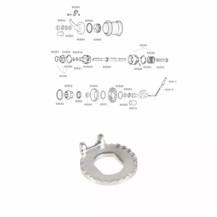RIHLALEVY - TAKANAVAN OSAT - 60582 - 1