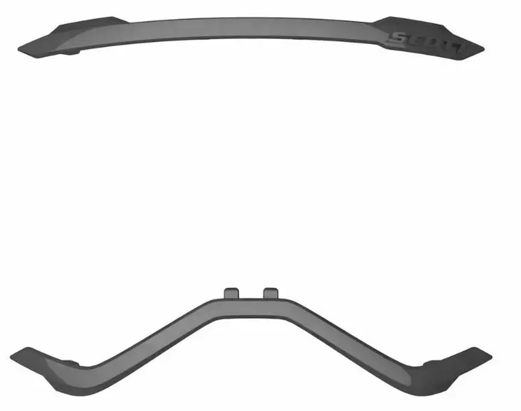 SCOTT Prospect Top and Bottom Bar black 1size - KYPÄRÄN VARAOSAT - 628-515-2 - 2