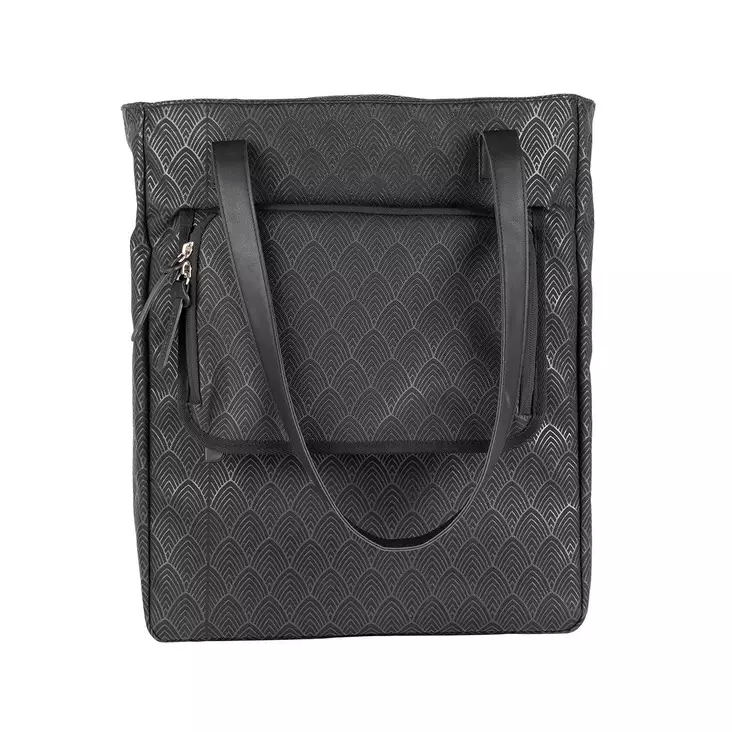 Sivulaukku atran bella, 13l, musta lehtikuosi, avs - POLKUPYÖRÄLAUKUT - 1807-20-42 - 1