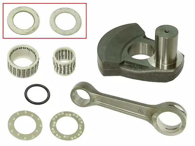 Sno-X Kampiakselin Puolisko Sis. Kiertokanki Polaris Mag - MK KAMPIAKSELIN PUOLISKOT - 89-09342 - 1