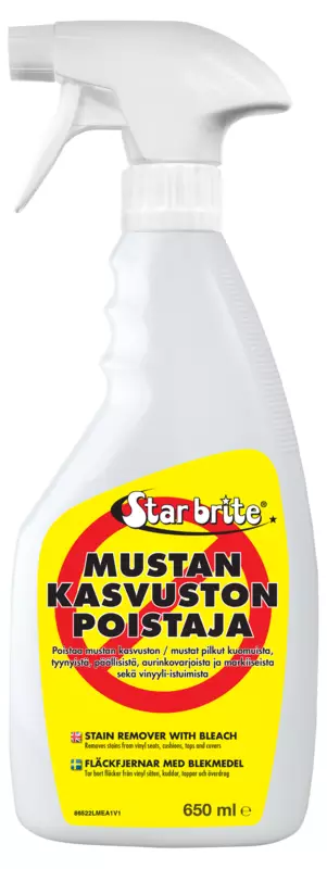 Star Brite Mustan Kasvuston Poistaja 650ml Spray - VENEEN PUHDISTUS JA VAHAUS - 136-86522 - 2