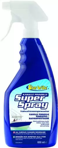 Super Spray Ultimate Xtreme Clean Vahva Puhd.Spray 650ml - VENEEN PUHDISTUS JA VAHAUS - 136-83222 - 1