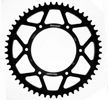 Supersprox Teräs Takaratas Ktm/Husqv./Husab. Musta 52 - CROSSIN TAKARATTAAT - 27-2-990-52 - 1