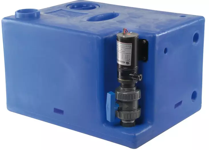 Waste Water Tank 117 L 12 V + Macerator - SEPTITANKIT - M50-149-12 - 1