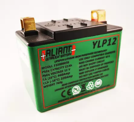 Aliant Ultralight Ylp12 Lithiumakku - MÖNKIJÄN OSAT - 14-423 - 1