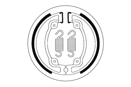 Sbs Jarrukengät - MOPON JARRUKENGÄT - 23-2203 - 1
