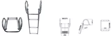 Tikka 3 Askelma - PORTAAT JA TIKKAAT - M49-546-03 - 1