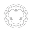 Brembo Serie Oro Jarrulevy - MÖNKIJÄN OSAT - 232-68B40743 - 1