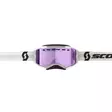 Scott goggle fury snow cross white enhancer purple chrome - Aurinkolasit ja Ajolasit - 620-2301-3 - 2