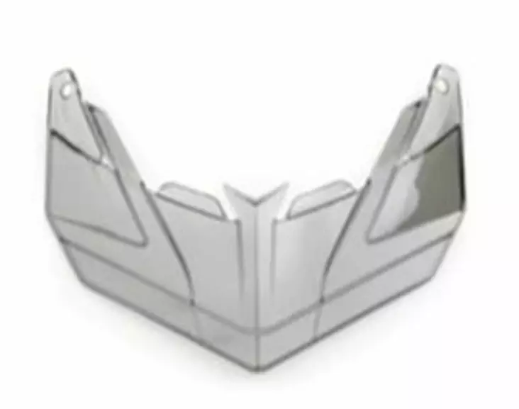 Airoh Aviator 2.2/Ace Lipan Pitkä Jatkopala, Läpinäkyvä - KYPÄRÄN VARAOSAT - 57-9-15COPF13 - 2