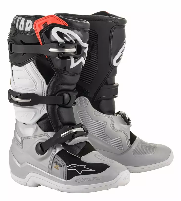 Alpinestars Saapas Tech 7s junior Musta/Hopea/Valk/Kulta - MP AJOVAATTEET LAPSET - AF0006793 - 1