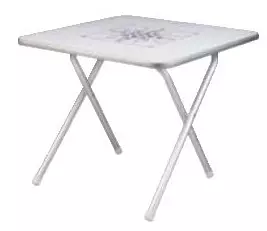 Alumini Pöytä 60x60 Nelisk. - KANSITUOLIT JA PÖYDÄT - M48-354-13 - 1