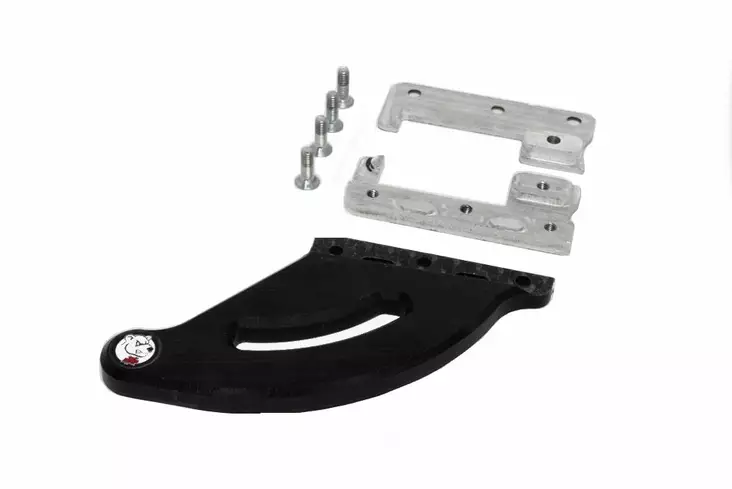 Axp Rear Disc Guard Black Husqvarna 14-20/Ktm 12-20/Sherco 12-20 - RUNKOSUOJAT CROSSIPYÖRIIN - 397-AX1413 - 1