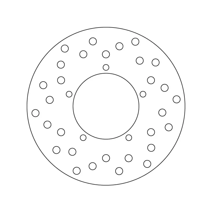 Brembo Serie Oro Jarrulevy - MOPON JARRULEVYT - 232-68B40713 - 1