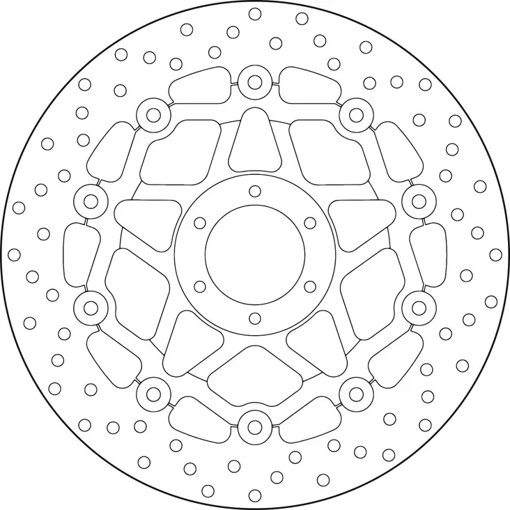 Brembo Serie Oro Jarrulevy Kelluva - MÖNKIJÄN OSAT - 232-78B408A3 - 1