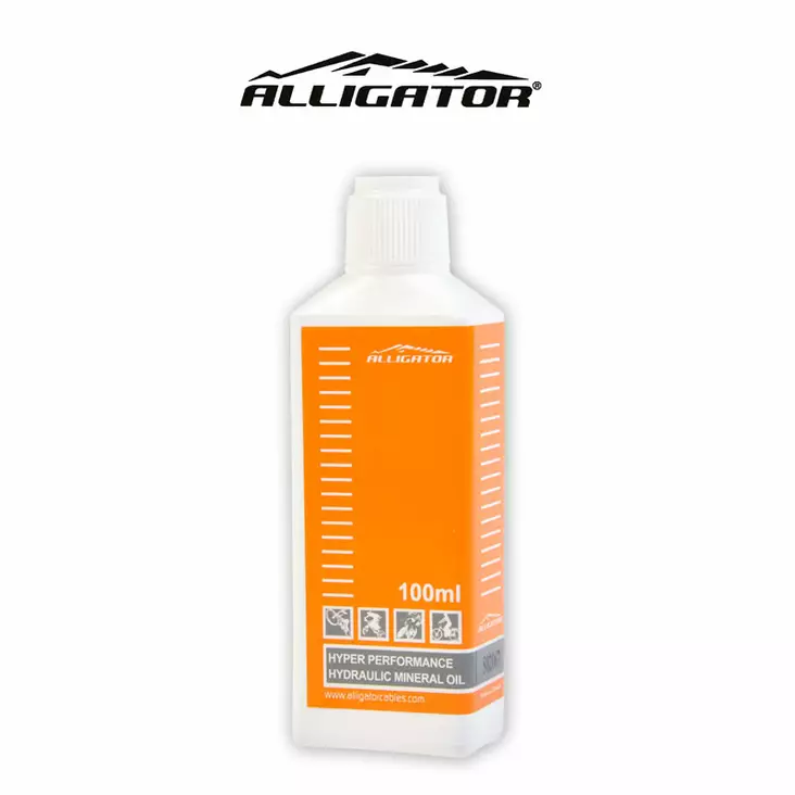 HYDRAULIJARRUJEN MINERAALIÖLJY, ALLIGATOR - POLKUPYÖRÄN LEVYJARRUOSAT - 51093 - 1