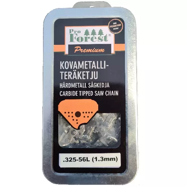 Kovametalliteräketju 325-56-1.3mm proforest - TERÄKETJUT - 05-483 - 1