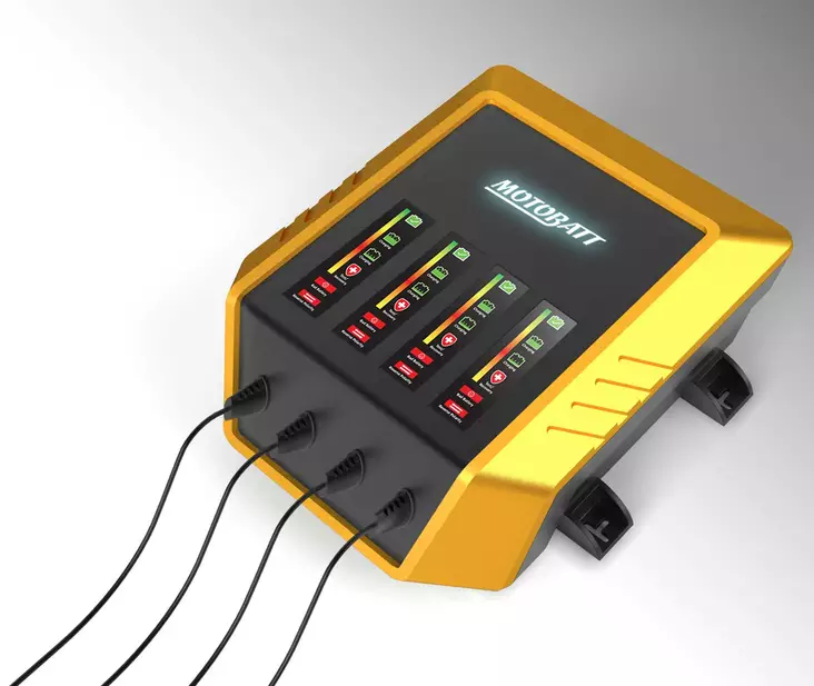 Motobatt Akkulaturi 4-Kanavainen 9 Step 12V 2,0 Amp - AKKULATURIT - 14-990-3 - 1