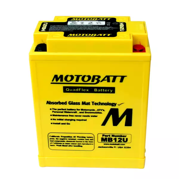 Motobatt Akku, Mb12u - AKUT - 14-513 - 1