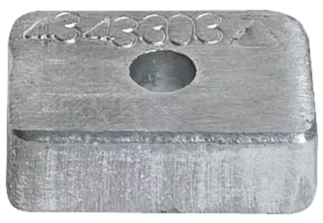 Osculati anodi (sinkki) Mercury/Mariner 4/5/6hv - ANODIT - M43-433-03 - 1