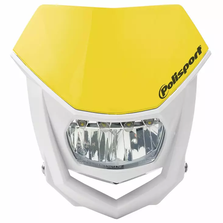 Polisport Halo Headlight Led Yellow Rm 01 - CROSSIN VALOMASKIT - 170-8667100003 - 1