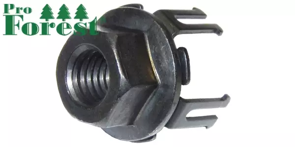 Purusuojan mutteri pidikkeellä husqvarna - RUUVIT JA MUTTERIT - 06-103 - 1