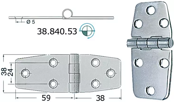 S.S Sarana 97x38 Mm - SARANAT - M38-840-53 - 1