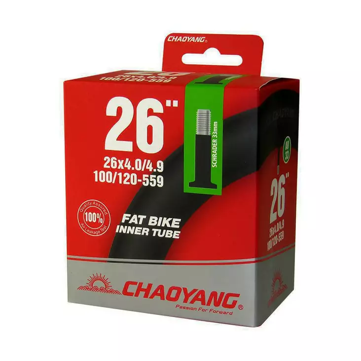 Sisärengas 26" chaoyang, fat-bike 100/120-559, autonventtiili 48mm - E-Scooter - Y082803 - 1