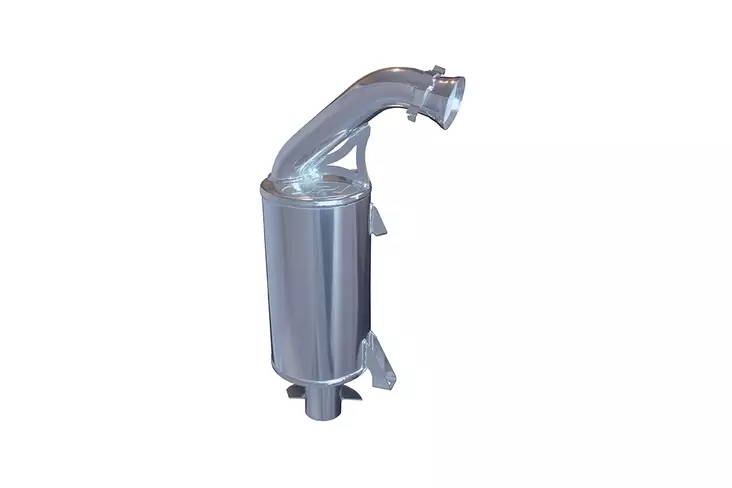 Spi 2021 Ski-Doo 600 Efi Lightweight Äänenvaimennin Ceramic Coated - MK ÄÄNENVAIMENTIMET - 821-134-193 - 1