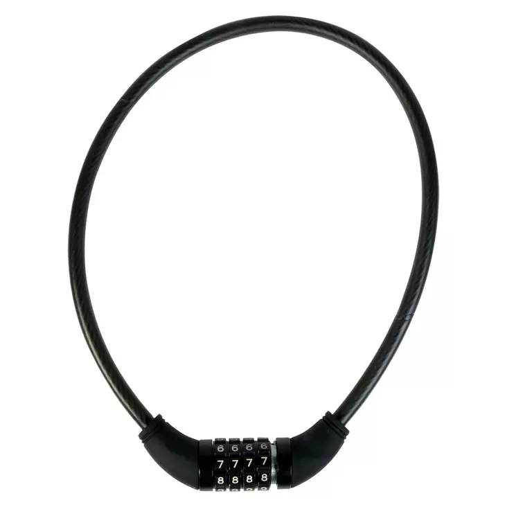 VAIJERILUKKO CAVO, 10/70CM, NUMEROYHDISTELMÄLLÄ - POLKUPYÖRÄN LUKOT JA OSAT - 45-103 - 1