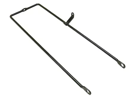 Etukorin Kiinnitysrauta Cavo, Malliin 48-712, Musta - POLKUPYÖRÄN TAVARAKORIT - 48-712-4 - 1