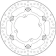 Brembo Serie Oro Jarrulevy Kelluva - MÖNKIJÄN OSAT - 232-78B40844 - 1