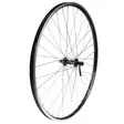 ETUPYÖRÄ 28" 19-622 SHIMANO TOURN PIKAL., ALEX X2000 MUSTA, 2-POHJA, KONEISTETTU - Etupyörät - 59004 - 1