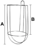 Fender Basket 230 Mm - LEPUUTTAJAN SUOJAT JA TELINEET - M33-208-04 - 2