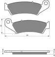 GOLDFREN JARRUPALAT 004 CERAMIC CARBON AD - MÖNKIJÄN JARRUPALAT - 48-12-004 - 1