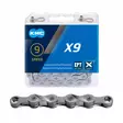 Ketju 9-V Kmc X9 Ept, 1/2 X 11/128", 114L, Ruostumaton - KETJUT 9-VAIHTEISIIN POLKUPYÖRIIN - BX09EP114 - 1