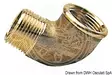 Kulmakappale 90° Uros1 1/4 - LETKUTARVIKKEET - M17-224-04 - 1