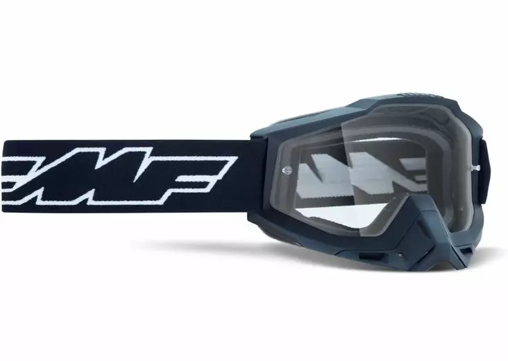 Ajolasit FMF POWERBOMB OTG Goggle Rocket Musta - Kirkas Linssi - CROSSILASIT - 675-21001-4 - 2