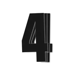 Blackbird Kilpanumerot Musta 3kpl/Srj 16x7,5cm 4 - TARRAT - 381-5048-20-4 - 1