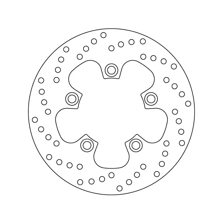 Brembo Serie Oro Jarrulevy - MÖNKIJÄN OSAT - 232-68B40744 - 1