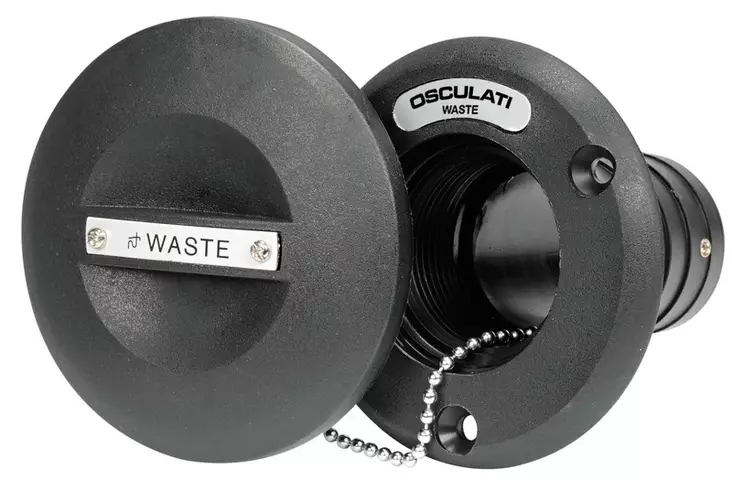 Deck Fillers Black Nylon Fuel - KANSIRUUVIKKEET - M20-868-04 - 1