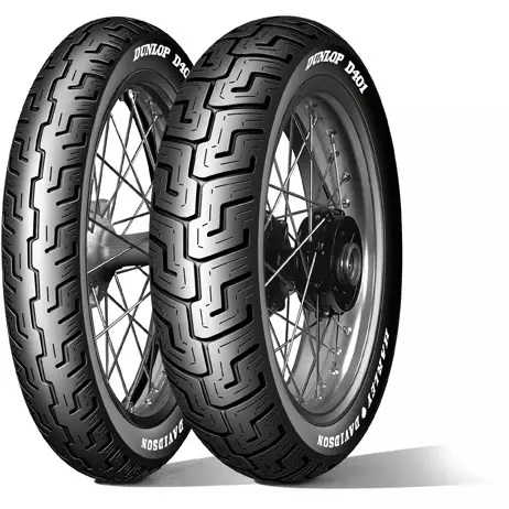 Dunlop D401 130/90b16 73h (H-D) Fr. - MP CUSTOM-TOURING RENKAAT - 544-636024 - 1